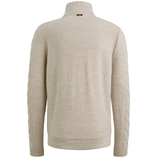 Button jacket boiled wool