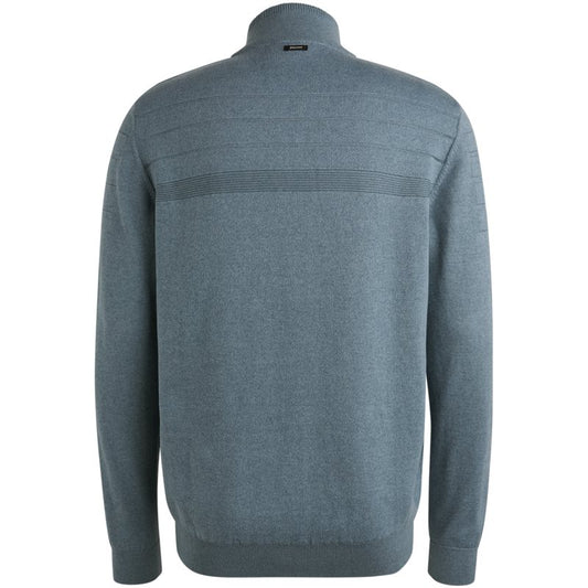 Half zip collar cotton bonded