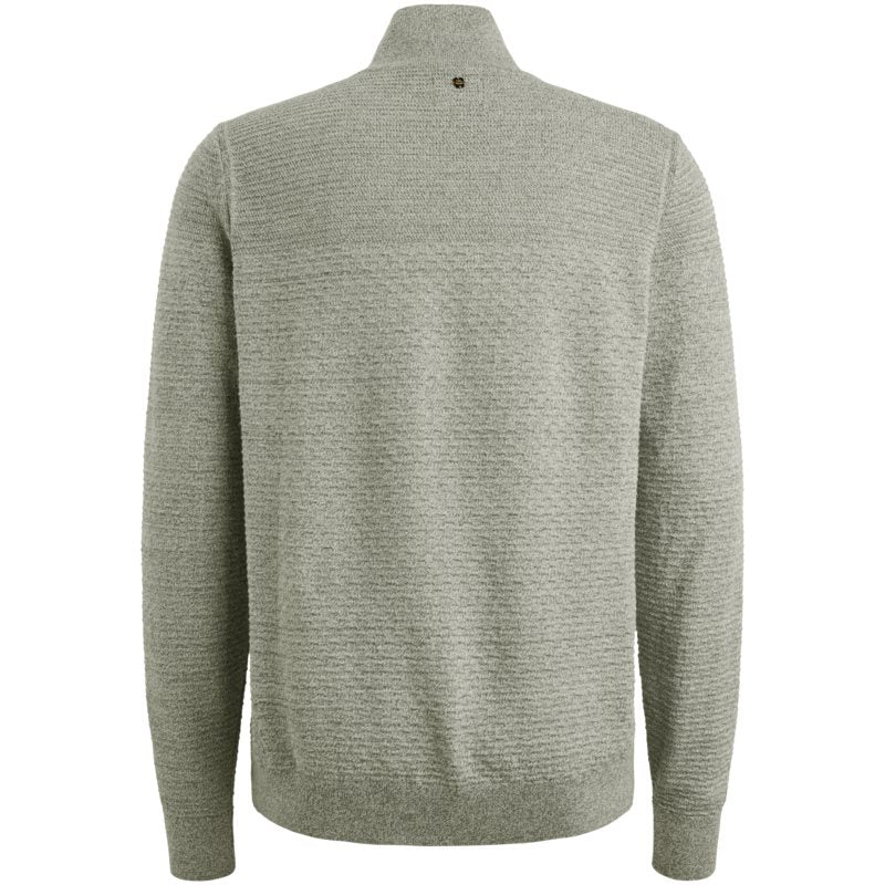 Trui met halve rits.