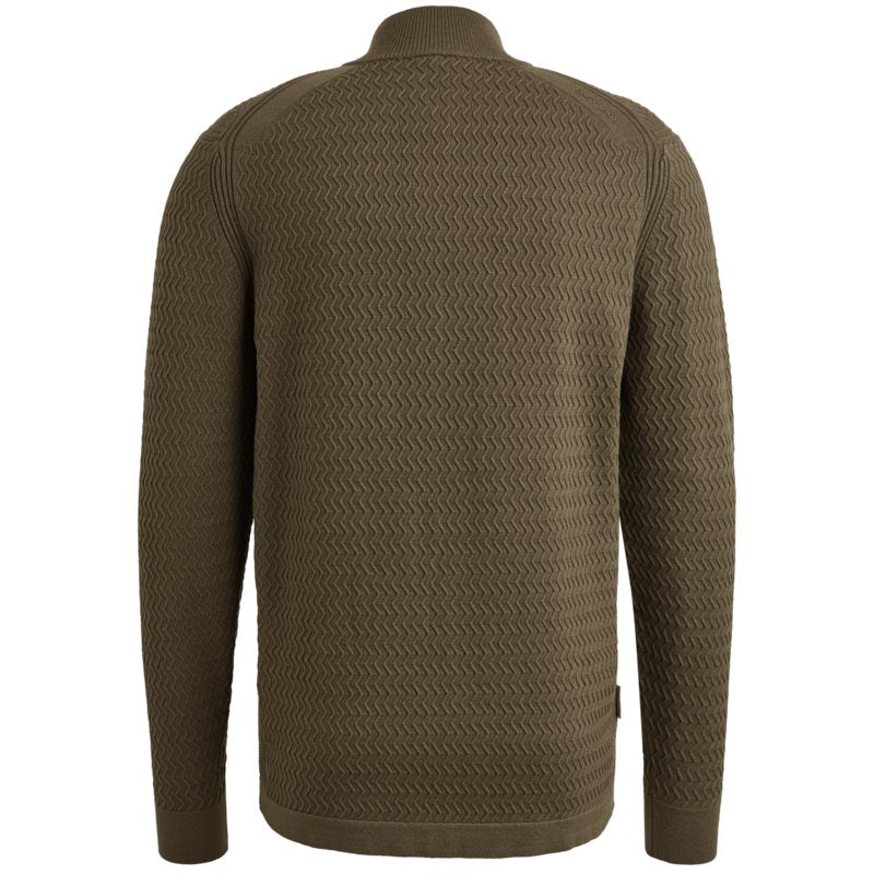 Half zip collar ecovero