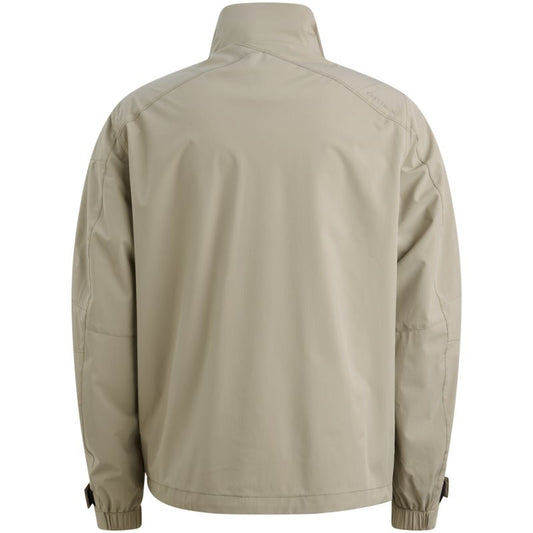 Softshell jas met hoge kraag