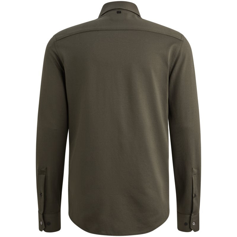Overhemd knit met stretch