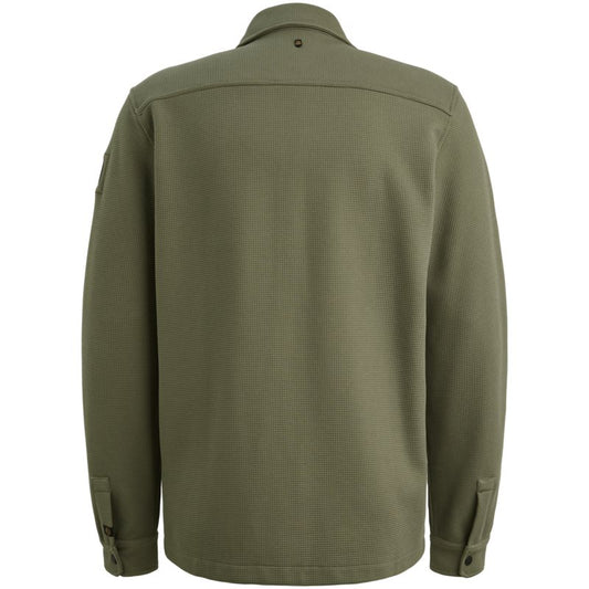 Overshirt met wafelstructuur