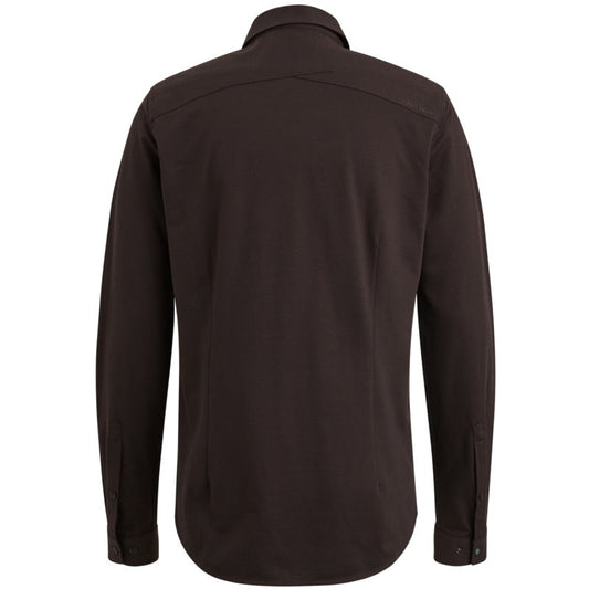 Overhemd van twill jersey