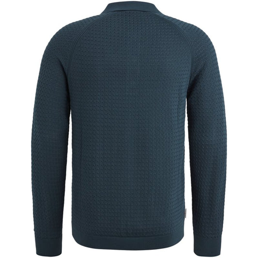 Cast Iron Polo lange mouw