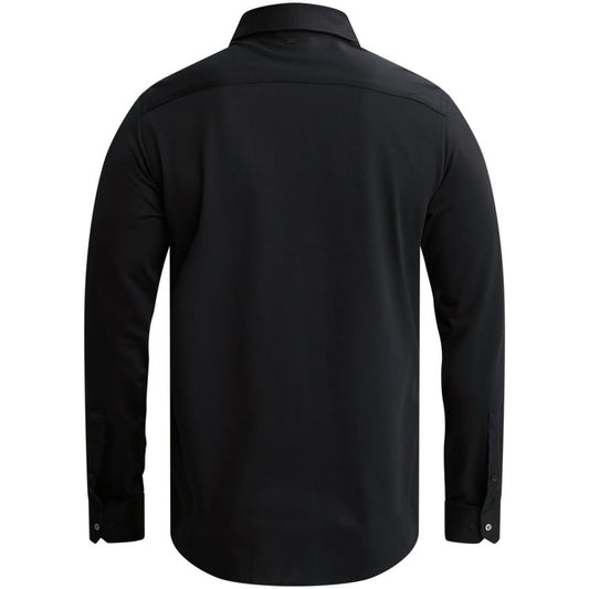 Overhemd in oxford jersey