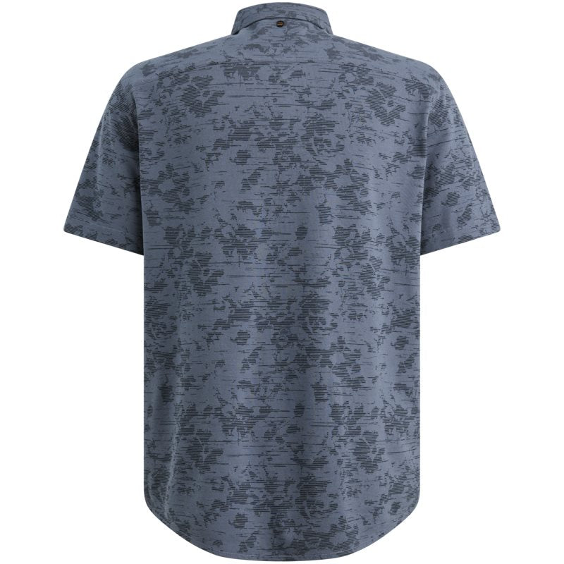 Overhemd van jersey pique