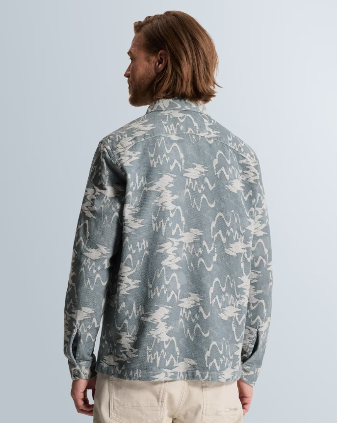 Overshirt met patroon