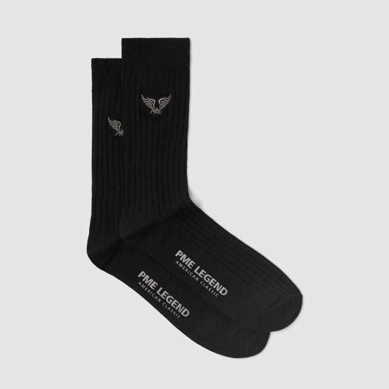 Rib socks 2-pack