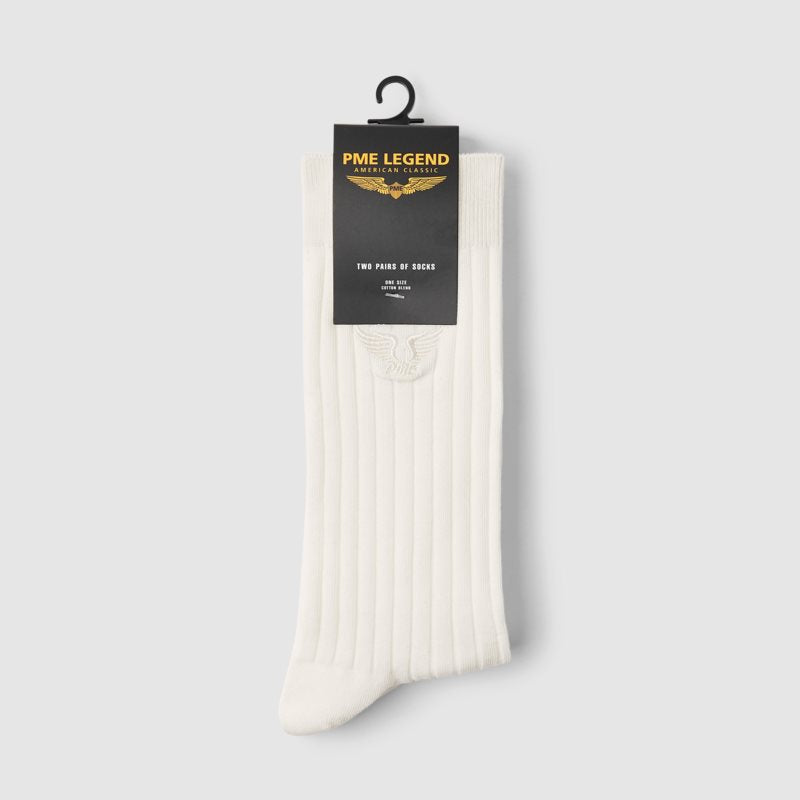 Rib socks 2-pack