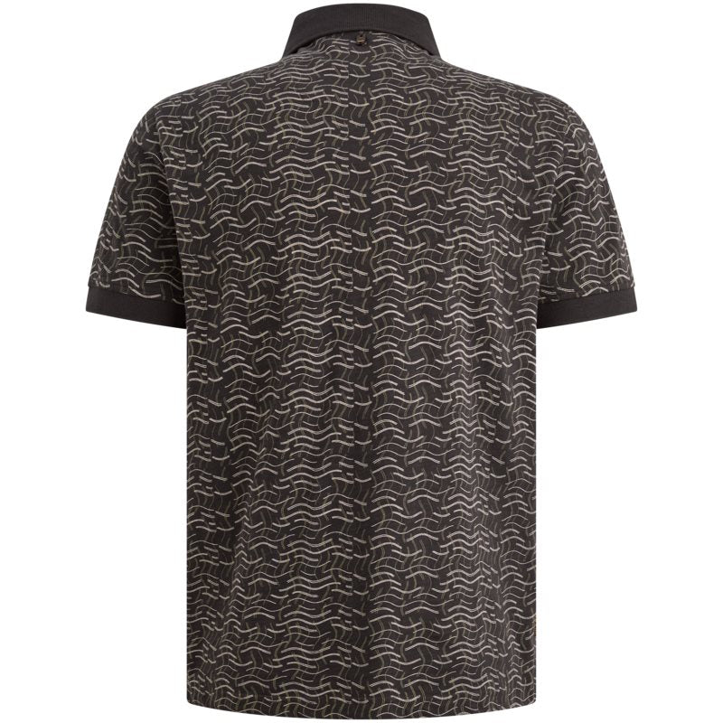 Polo slub jersey