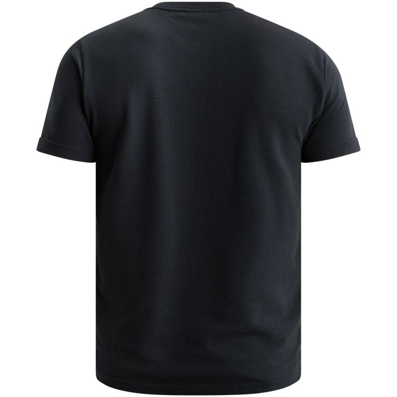 T-shirt met wafelpatroon