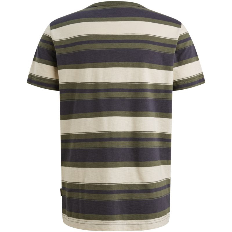 T-shirt met streep
