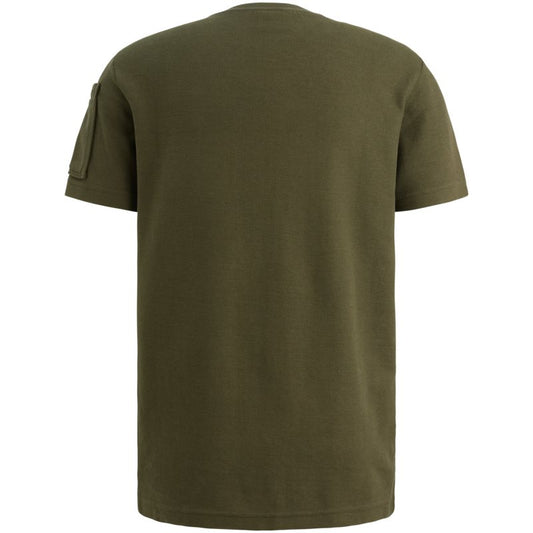 T-shirt met structuur