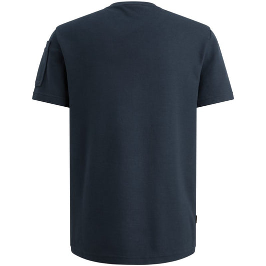 T-shirt met structuur