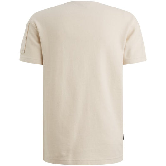 T-shirt met structuur