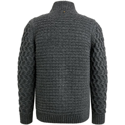 Gevoerd vest in een wolblend