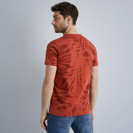 Short sleeve r-neck slub jerse