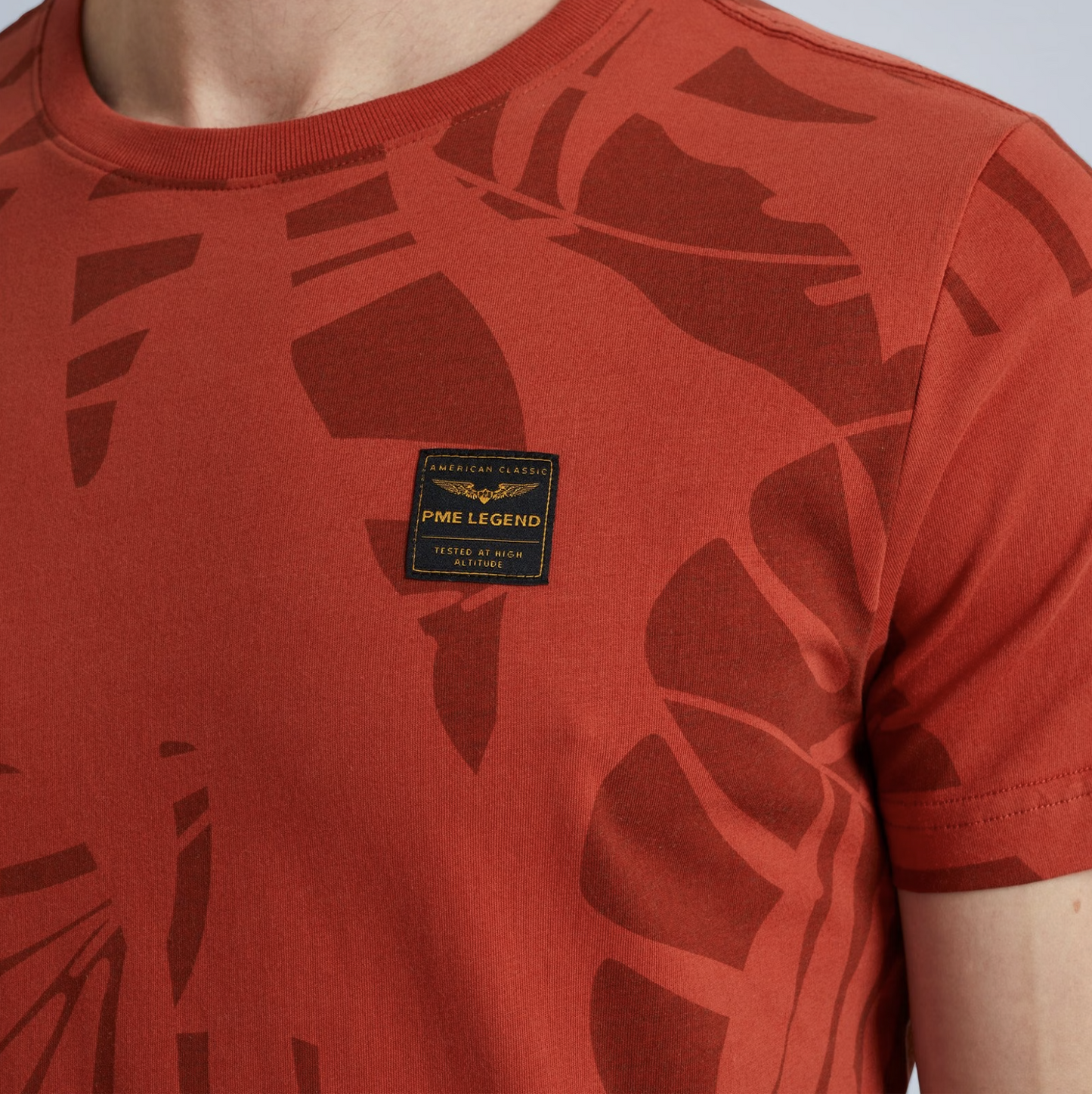 Short sleeve r-neck slub jerse