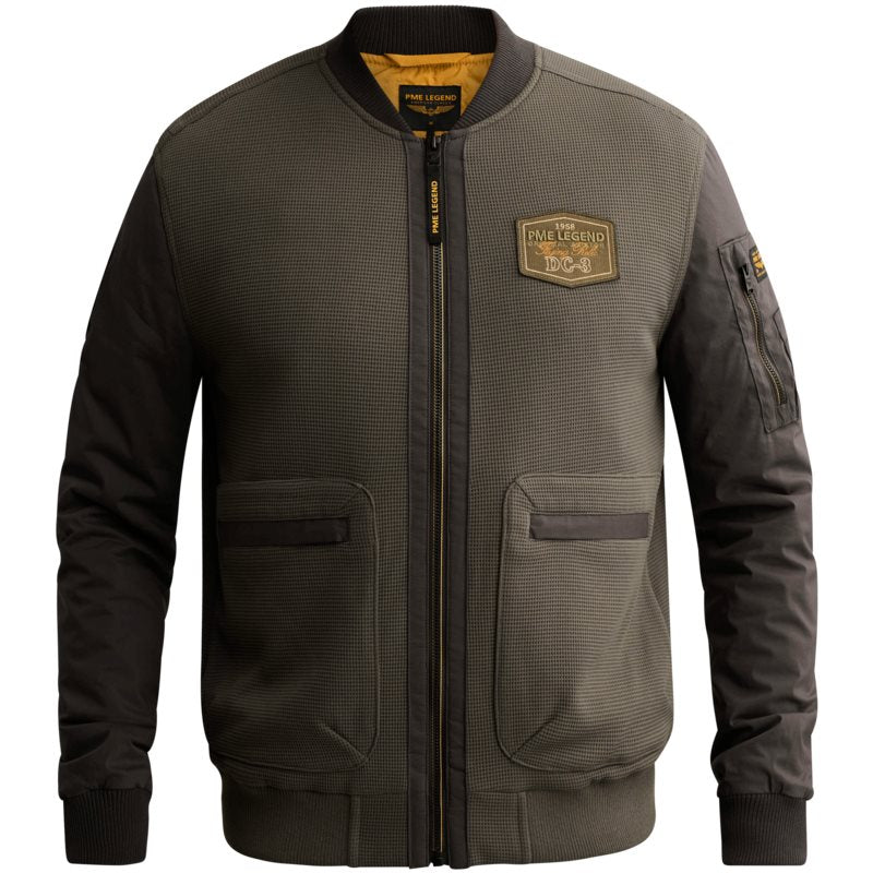 Bomber jacket hybrid