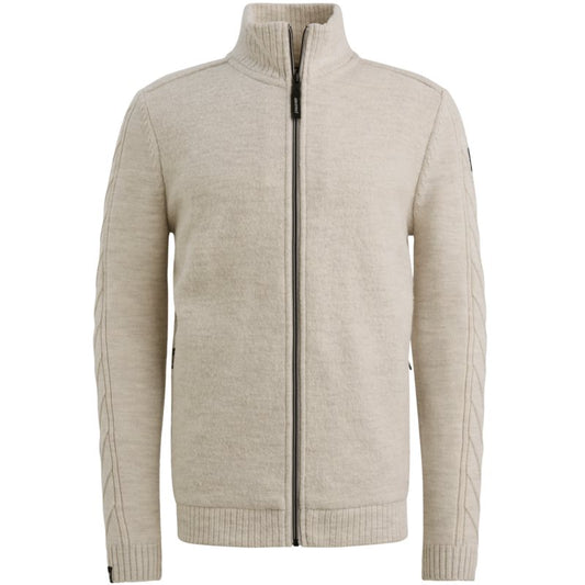 Button jacket boiled wool