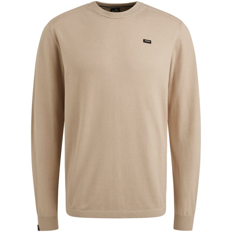 Crewneck cotton blend
