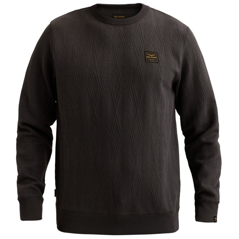 Sweat trui met patroon
