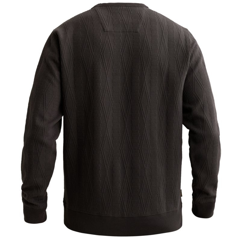 Sweat trui met patroon