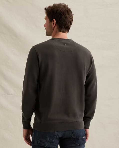 Sweater met garment dye