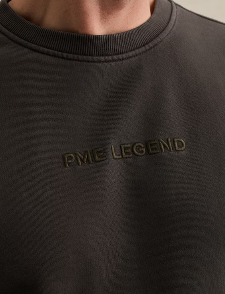 Sweater met garment dye