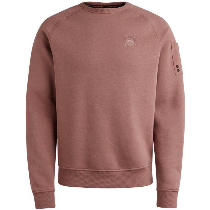 Crewneck soft fleece sweat