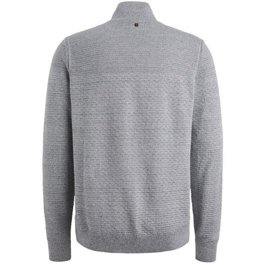 Trui met halve rits.