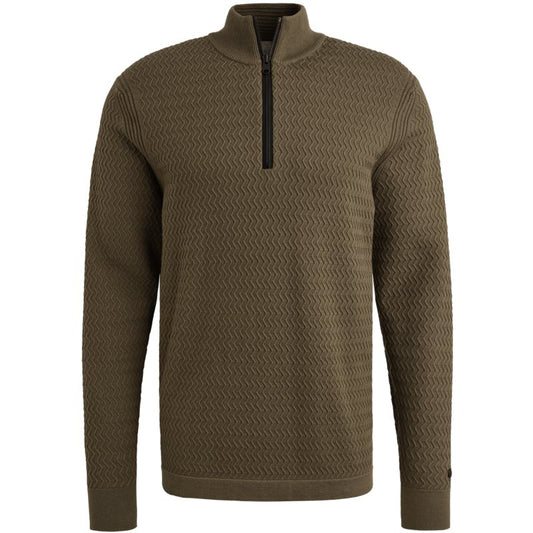 Half zip collar ecovero