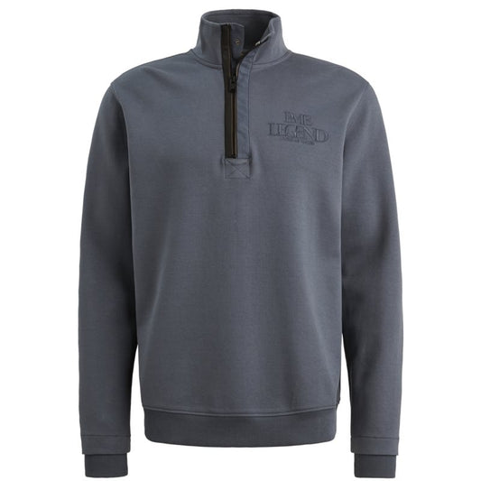 Half zip collar interlock jers