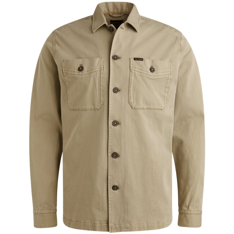 Overshirt met knoopsluiting
