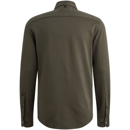 Overhemd knit met stretch