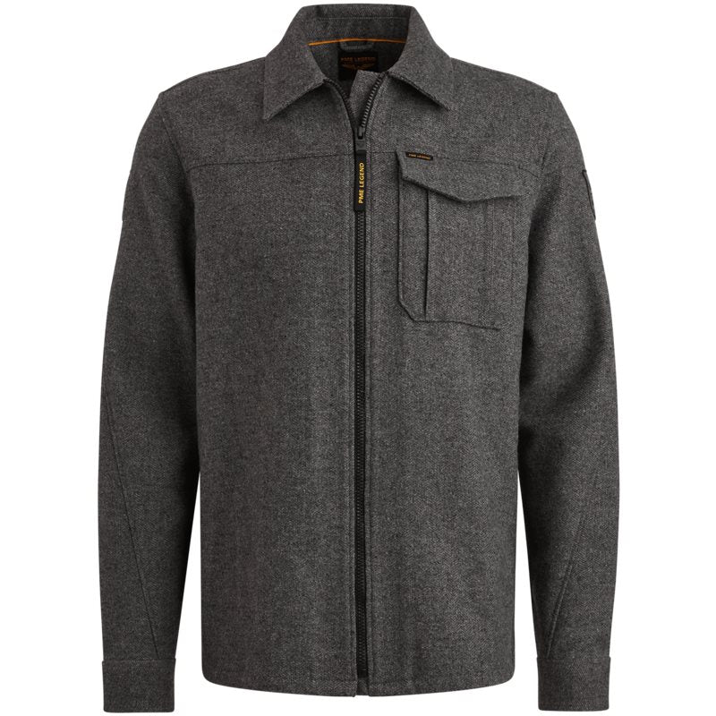 Overshirt in een wolblend