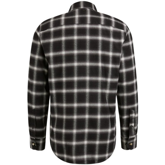 Long Sleeve Shirt Check Viscos