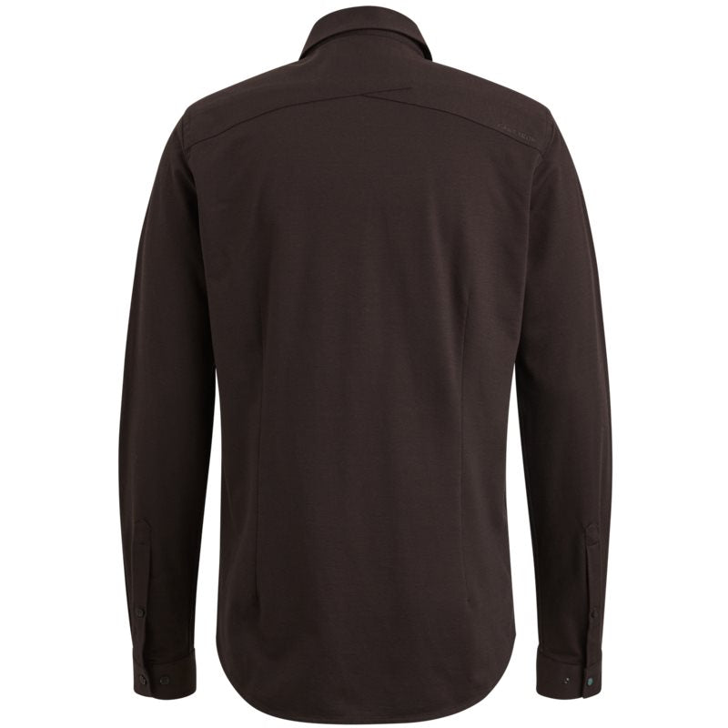 Overhemd van twill jersey