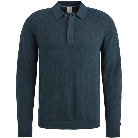 Cast Iron Polo lange mouw