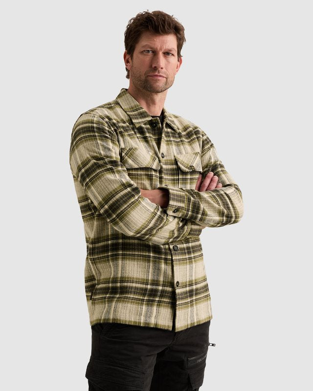 Overshirt in ruitpatroon