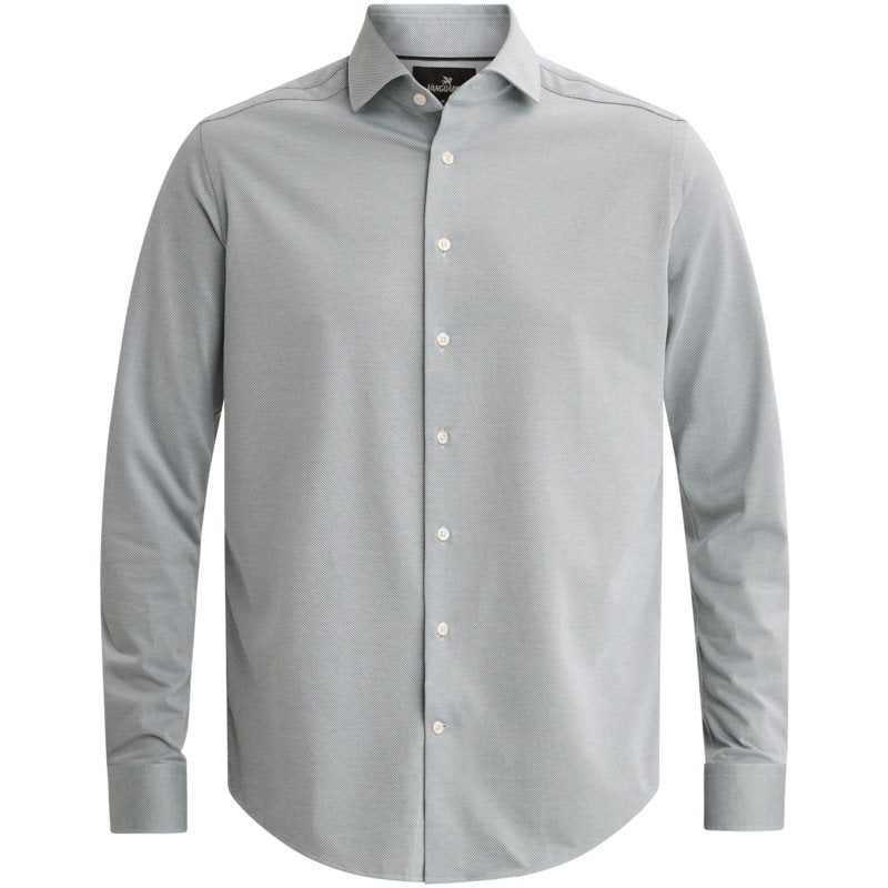 Overhemd van oxford jersey