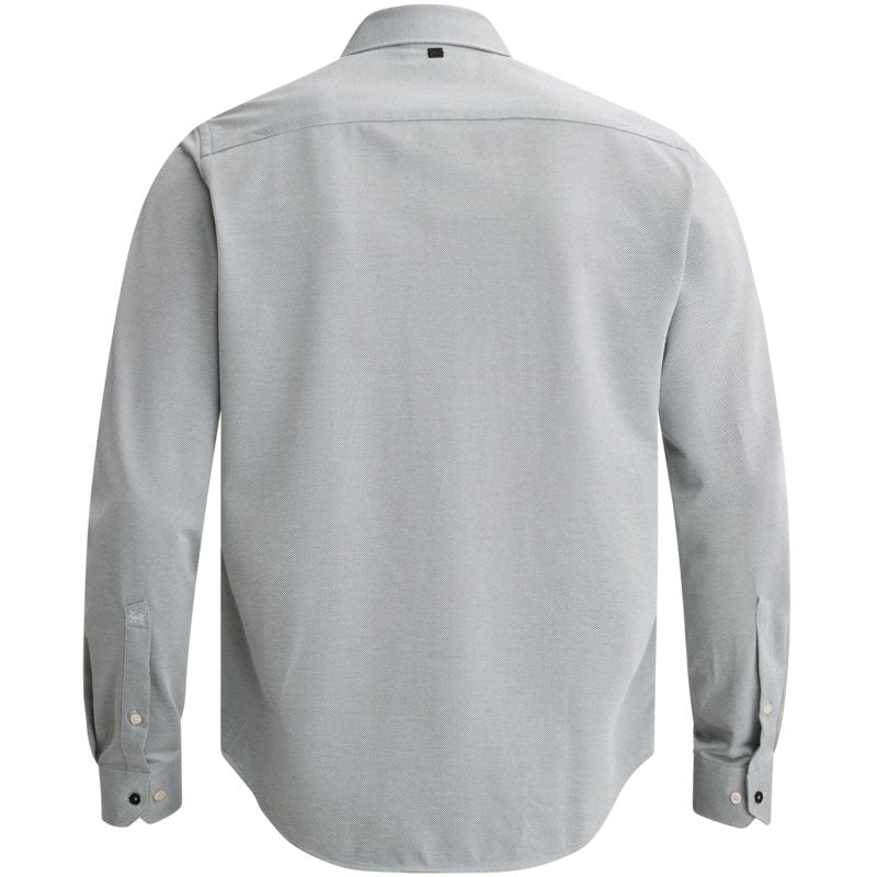 Overhemd van oxford jersey