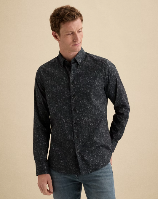 Overhemd met allover print