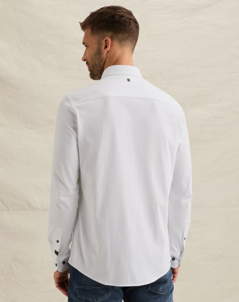 Overhemd van katoen jersey