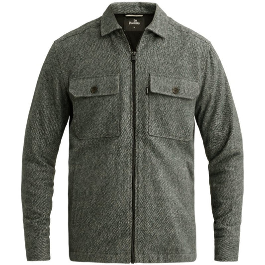Overshirt met ritssluiting.