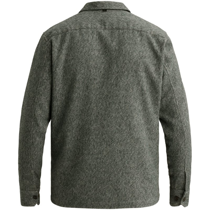 Overshirt met ritssluiting.