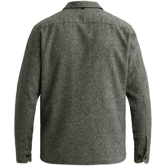 Overshirt met ritssluiting.