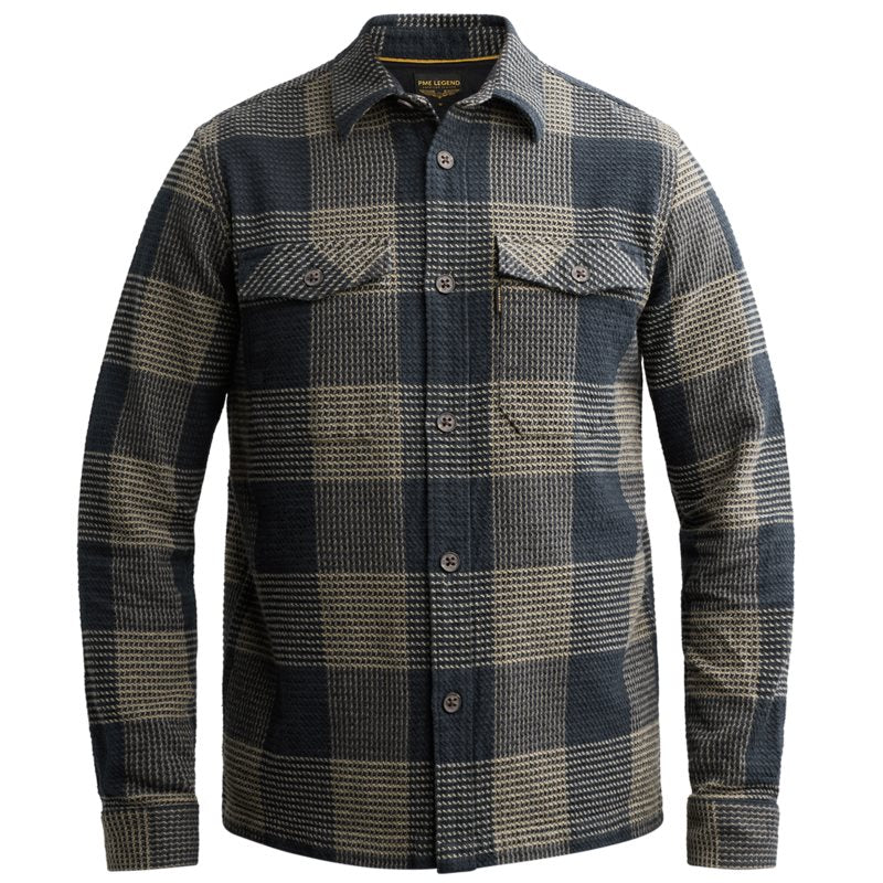 Overshirt met ruitpatroon