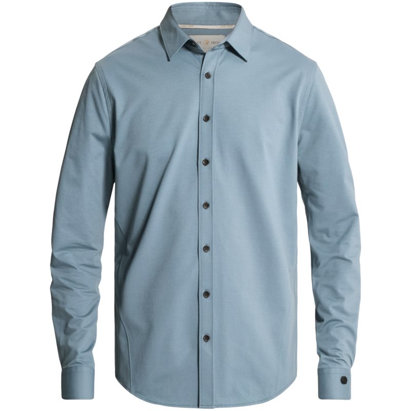 Overhemd van twill jersey
